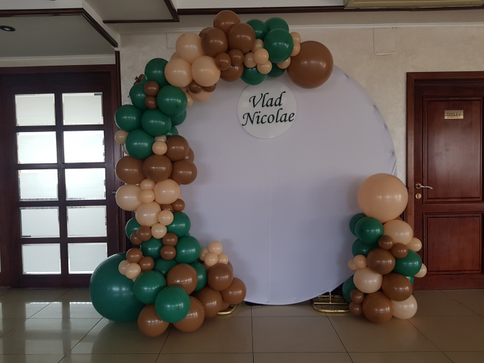 Balon latex 5 inch Mocca pastel [2]