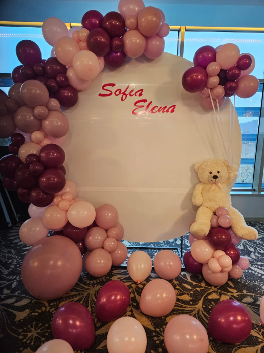 Balon latex Dusty Rose, 30 cm [2]