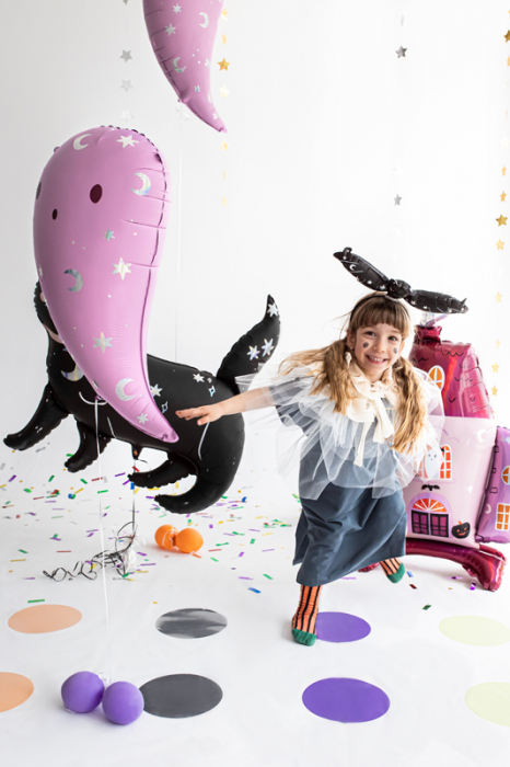 Balon, PartyDeco, 41 x 70 cm, Mov [4]