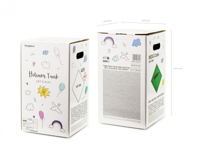Butelie heliu pentru 50 de baloane [2]