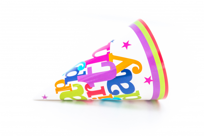 Set 6 coifuri petrecere Happy Birthday, 20 cm [2]