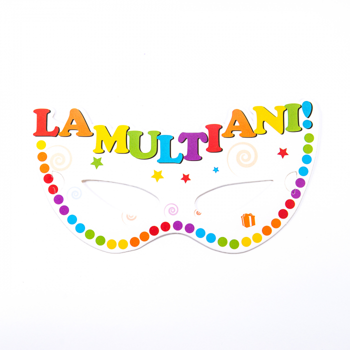 Set 6 masti La multi ani, multicolor [1]