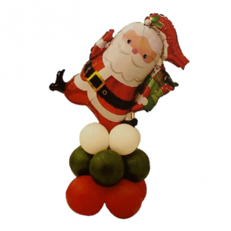 Kituri baloane - Aranjament baloane Mos Craciun 13 buc