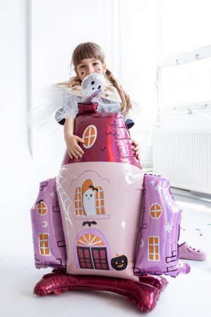 Balon din folie Haunted House, PartyDeco, Multicolor, 89.5x116.5 cm [2]