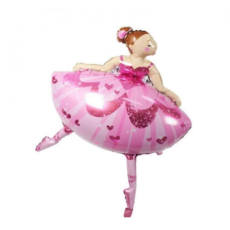 Baloane folie personaje - Balerina 113 cm