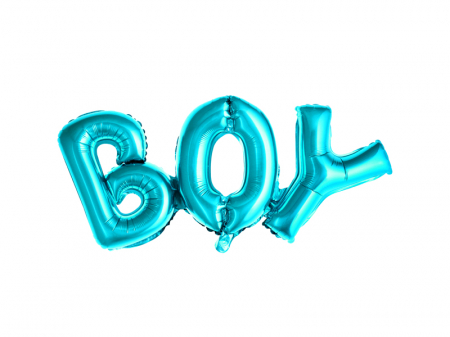 Gender reveal - Balon folie Boy, albastru, 67x29 cm