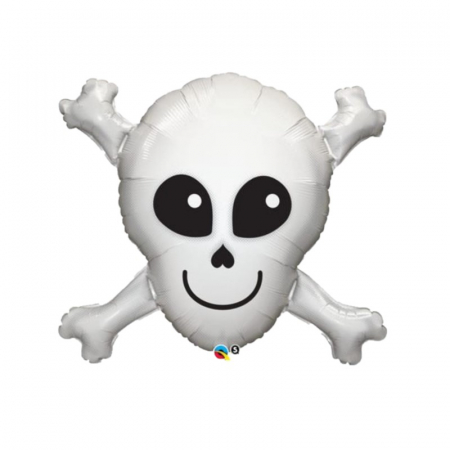 Baloane folie personaje - Balon folie Cap Schelet 40 inch