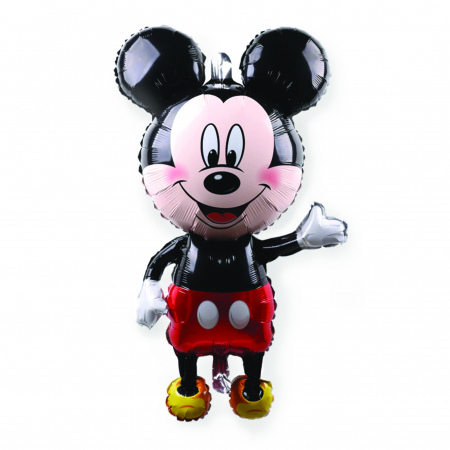 Baloane folie personaje - Balon folie figurina Mickey, inaltime 110 cm