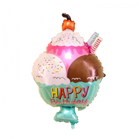 Baloane folie forme - Balon folie inghetata 75x50 cm