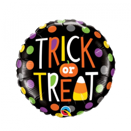 Halloween - Balon folie model rotund Halloween 4