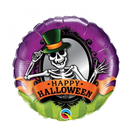 Halloween - Balon folie model rotund Halloween 6