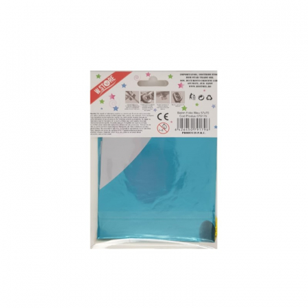 Balon folie narval bleu, 57x70 cm [1]