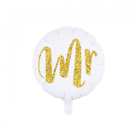 Baloane folie 45 cm - Balon folie nunta mire Mr 45cm