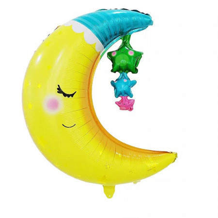 Baloane folie forme - Balon folie semiluna, 54x74 cm