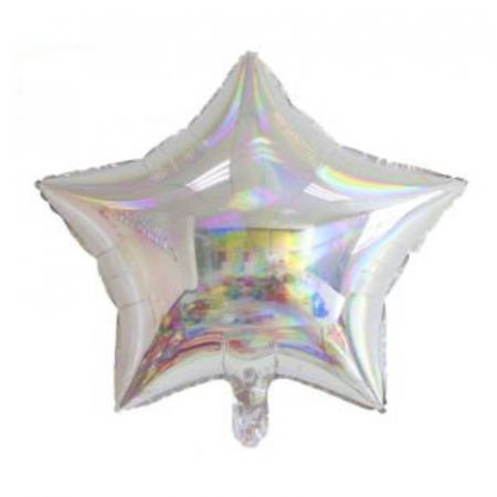 Baloane folie forme - Balon folie stea laser, 24 inch