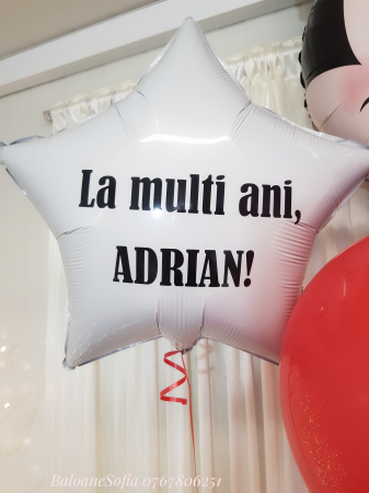 Baloane personalizate - Balon folie stea personalizata