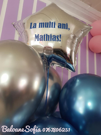 Balon folie stea personalizata [1]