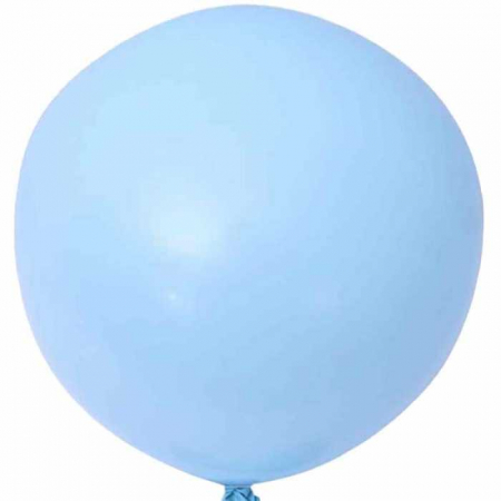 Baloane jumbo - Balon jumbo 45 cm Bleu deschis macaron