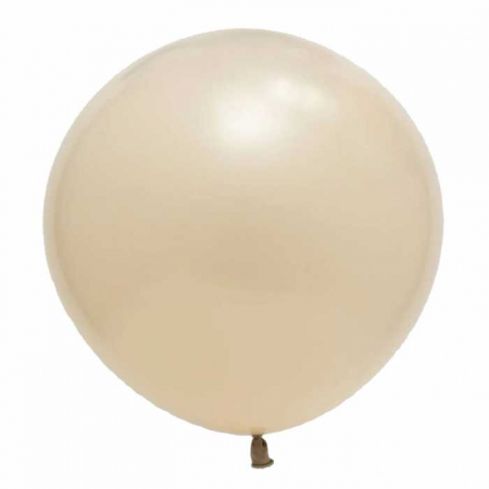 Baloane retro - Balon jumbo 60 cm White Sand Retro