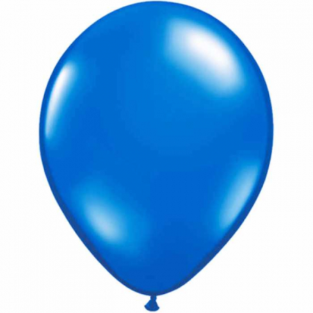 Baloane 12 inch - Balon latex 12 inch, 100 buc albastru pastel