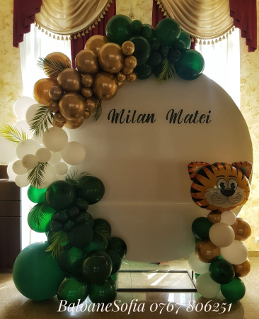 Balon latex 12 inch verde brad inchis [1]