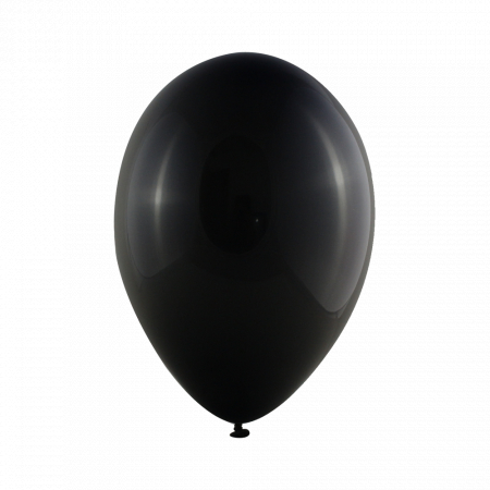 Spatiu - Balon latex 13 cm Negru pastel