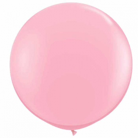 Baloane jumbo - Balon latex 16 inch roz pastel