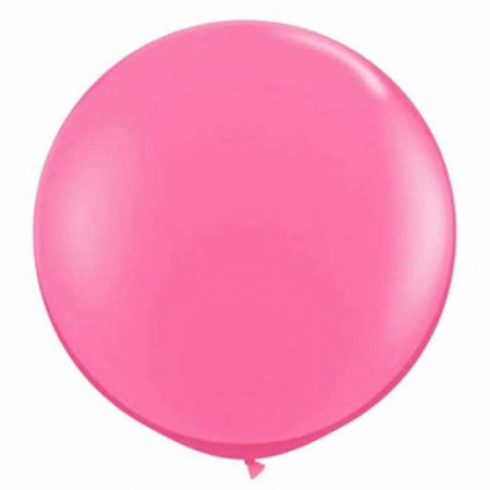 Baloane jumbo - Balon latex 16 inch fucsia pastel