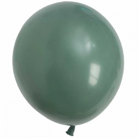 Balon latex 30 cm Sage Green Retro