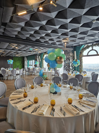 Balon latex 5 inch verde menta pastel [1]