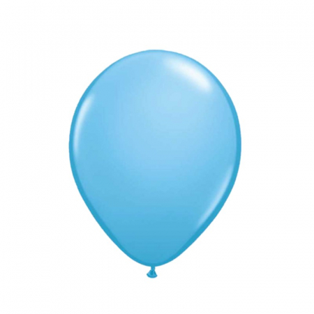 Balon latex bleu pastel 12 cm [0]