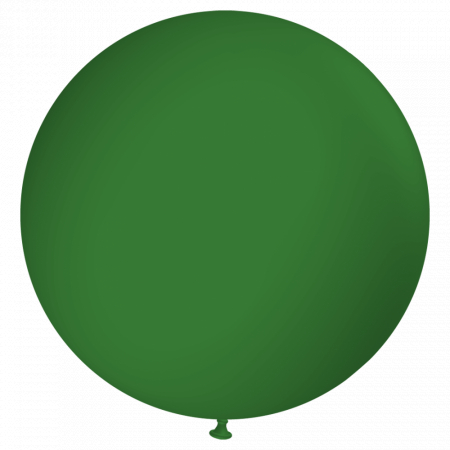 Balon latex jumbo, 30 inch, verde inchis pastel