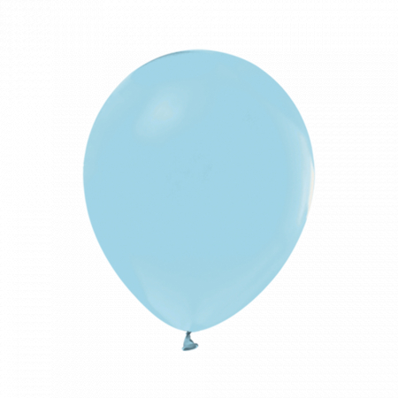 Spatiu - Balon latex macaron Bleu pastel, 12 inch