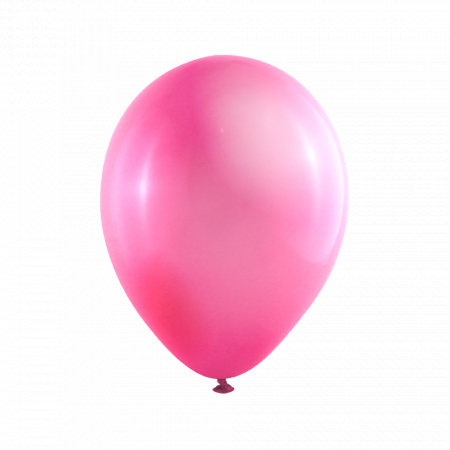 Bebe Bun Venit - Balon latex roz metalic 12 inch