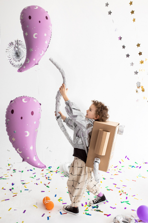 Balon, PartyDeco, 41 x 70 cm, Mov [1]