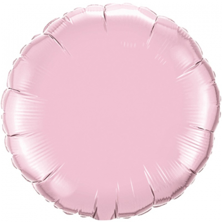Baloane - Balon rotund folie pearl pink