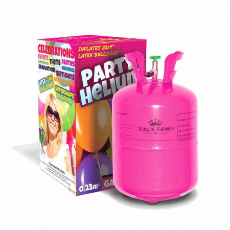 Accesorii pentru petrecere - Butelie heliu pentru 30 de baloane