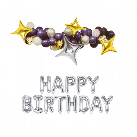 Kituri baloane - Kit aranjament arcada albastru inchis