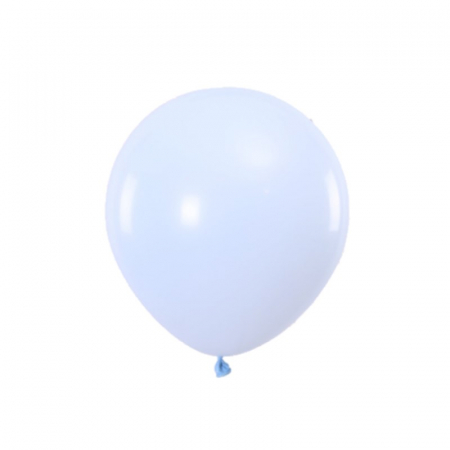 Set 50 de baloane latex, bleu macaron, 25 cm