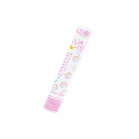 Tun confetti Baby Girl, 40 cm, roz