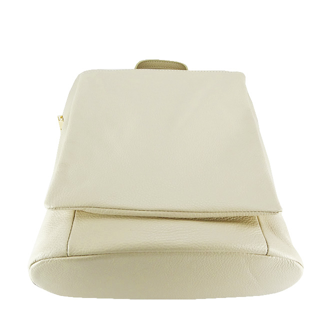 Bézs 2 az 1-ben hátizsák valódi bőrből 1441 123 [5]