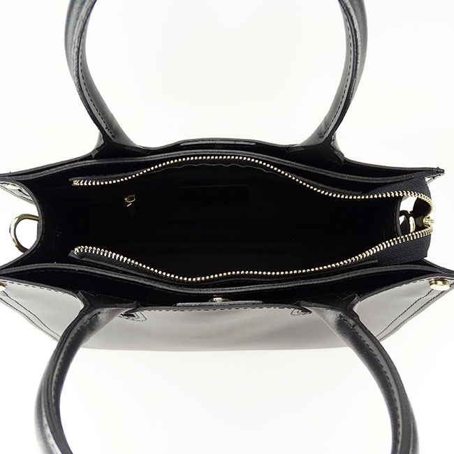 Fekete valódi bőr táska 8969 122 [7]