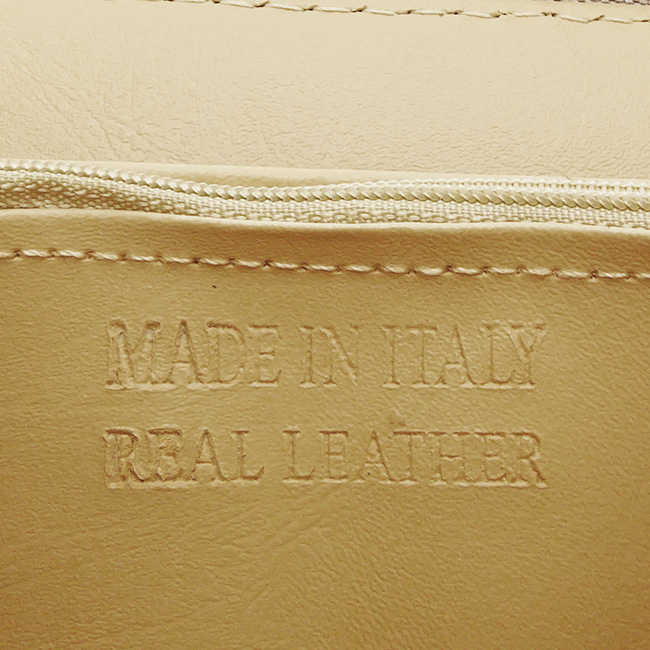 Bézs valódi bőr pénztárca 8954 07 [8]