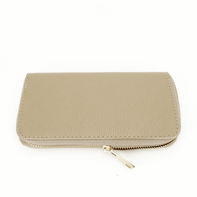 Bézs valódi bőr pénztárca 8954 07 [3]