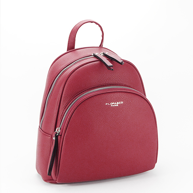 FLORA&Co Paris közepes hátizsák F2591 18 piros [2]