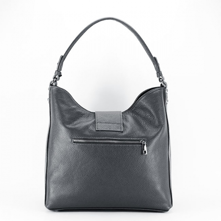 Szürke valódi bőr táska 8963 124 [3]