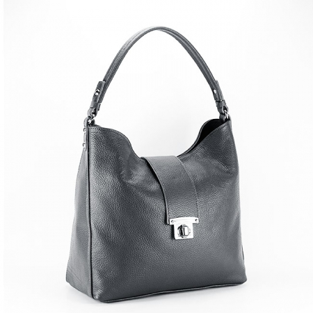 Szürke valódi bőr táska 8963 124 [1]