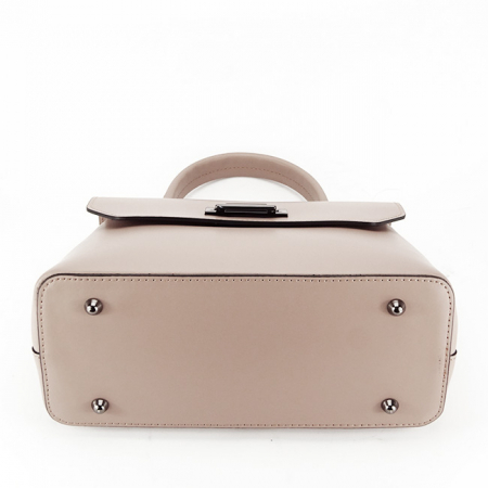 Bézs valódi bőr táska 8972 124 [5]