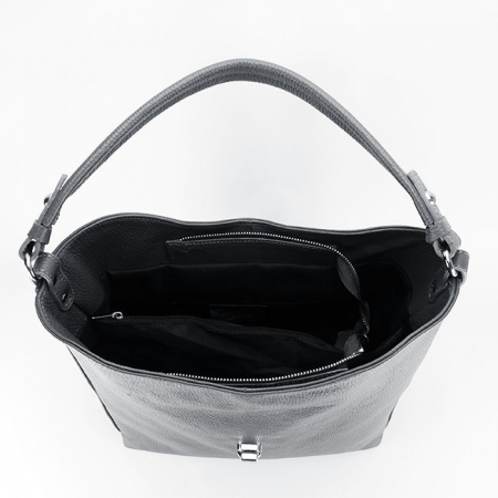 Szürke valódi bőr táska 8963 124 [5]