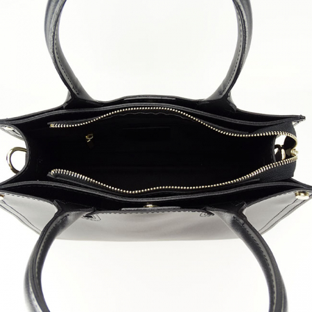 Fekete valódi bőr táska 8969 122 [6]